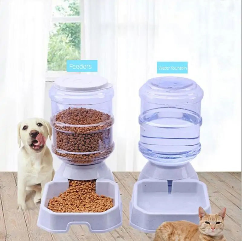 Smart Automatic Pet Feeder with programmable schedule and portion control for convenient pet feeding