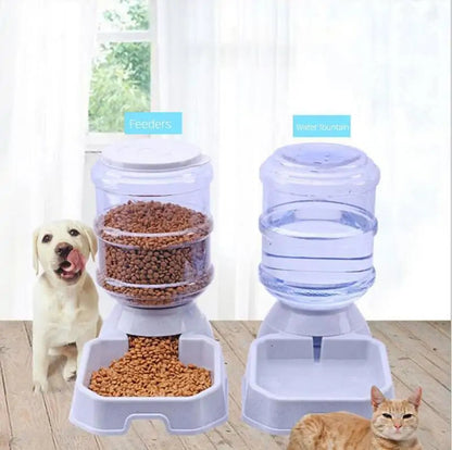 Smart Automatic Pet Feeder with programmable schedule and portion control for convenient pet feeding